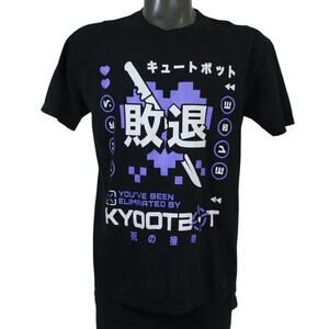 Cyberdog Colours Kyootbot T Shirt Mens L Black Japanese Rave Cyberpunk